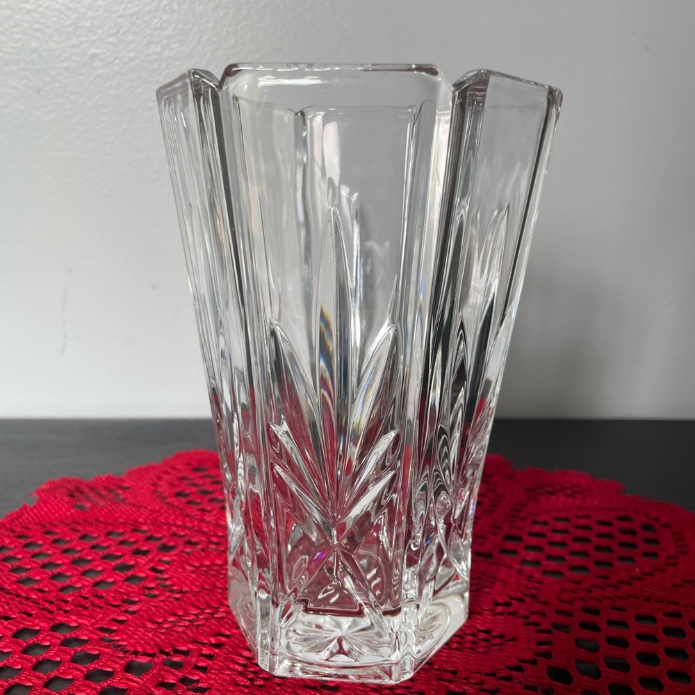 Vintage Glass Crystal Vase